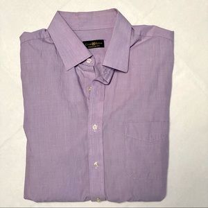 Men’s Club Room Dress Shirt 17.5 x 32/33